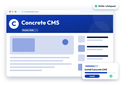 Concrete CMS hosting