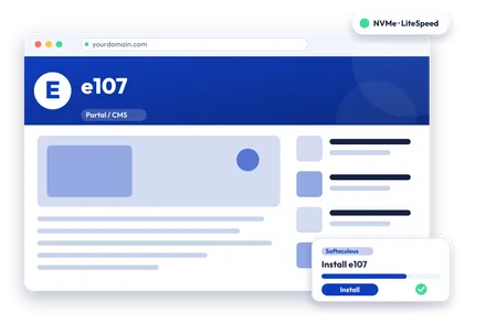 e107 hosting